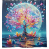 ムーンツリー シャワーカーテン (正面)