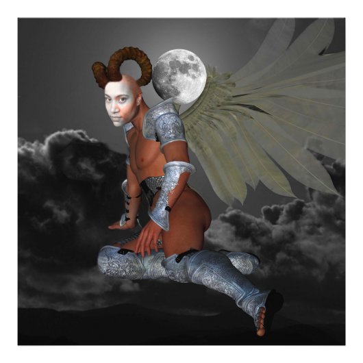 ムーンデーモン フォトプリント            (正面)