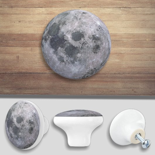 ムーンドアノブキャビネットプル セラミックノブ