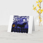 ムーンドギー カード (黄色い花)