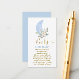 ムーンドブックで男の赤ちゃんカード エンクロージャーカード