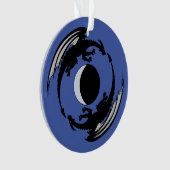 ムーンドラゴンズファンタジーデザインオーナメント オーナメント (正面)