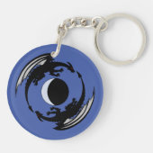 ムーンドラゴンズファンタジーデザインキーチェーン キーホルダー (裏面)