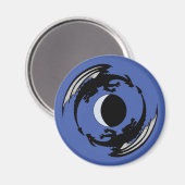 ムーンドラゴンズファンタジーデザイン磁石 マグネット (正面/裏面)