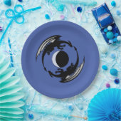 ムーンドラゴンズファンタジーデザイン紙プレート ペーパープレート (パーティー)