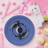 ムーンドラゴンズファンタジーデザイン紙プレート ペーパープレート (パーティー)