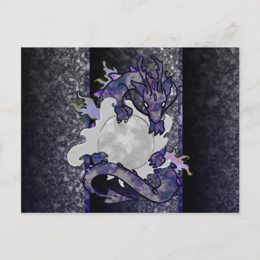 ムーンドラゴン ポストカード (正面)