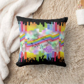 ムーンドリームズミュージックナイツスクエア装飾用クッション クッション (ブランケット)