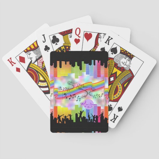 ムーンドリームズミュージックナイトトランプ トランプ (裏面)