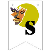 ムーンナイトウルフ ハロウィン バンティングフラッグ (第1の旗)