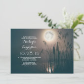 ムーンナイトトンボ&ウォーターグラスブライダルシャワー 招待状 (スタンド正面)