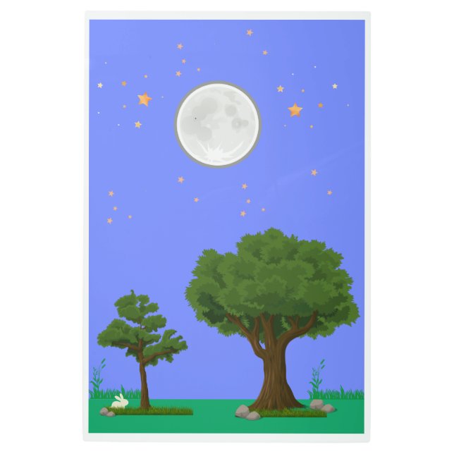 ムーンナイトメタルプリント メタルプリント (正面)