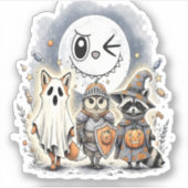 ムーンナイトレイクーンハロウィン シール (正面)