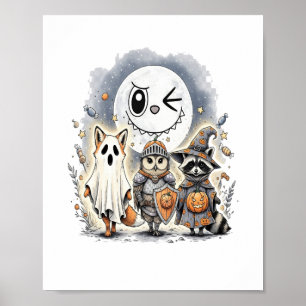 ムーンナイトレイクーンハロウィン ポスター