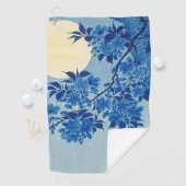 ムーンナイト夕べツリーブルームーンライト ゴルフタオル (インサイチュ)