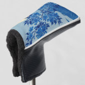 ムーンナイト夕べツリーブルームーンライト ゴルフヘッドカバー (3/4 正面)