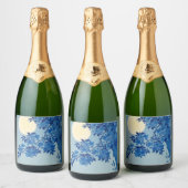 ムーンナイト夕べツリーブルームーンライト スパークリングワインラベル (ボトル)