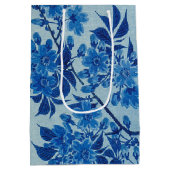 ムーンナイト夕べツリーブルームーンライト ミディアムペーパーバッグ (裏面)