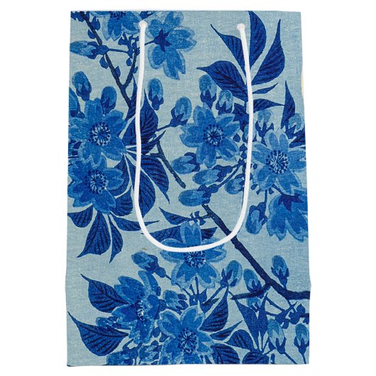 ムーンナイト夕べツリーブルームーンライト ミディアムペーパーバッグ (裏面)