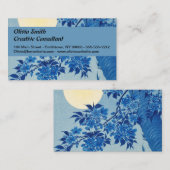 ムーンナイト夕べツリーブルームーンライト 名刺 (正面/裏面)