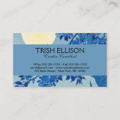 ムーンナイト夕べツリーブルームーンライト 名刺 (裏面)