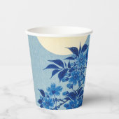 ムーンナイト夕べツリーブルームーンライト 紙コップ (正面)