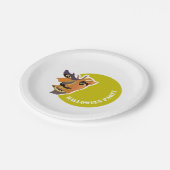 ムーンナイト ウルフ、ハロウィンパーティー ペーパープレート (アングル)