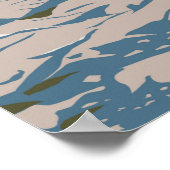 ムーンナショナルモニュメントアイダホレトロのクレーター ポスター (角)