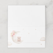 ムーンニュートラルを超えたテディベア プレイスカード (外部開封)