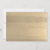 ムーンネイビーブルーボーイフォト誕生日サンキューカード 招待状 (裏面)