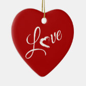 ムーンハートオーナメント セラミックオーナメント (右)