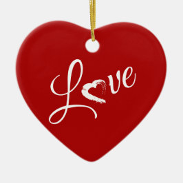 ムーンハートオーナメント セラミックオーナメント