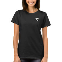 ムーンハートドリンク食べまたはハロウィーンTシャツ