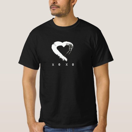 ムーンハート XOXO Tシャツ (正面)