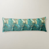 ムーンバイミュシャドリームグリーン抱き枕 ボディピロー (裏面)