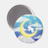 ムーンバニーブルー マグネット (正面/裏面)