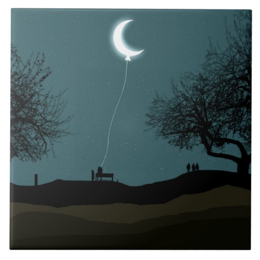 ムーンバルーン タイル (正面)