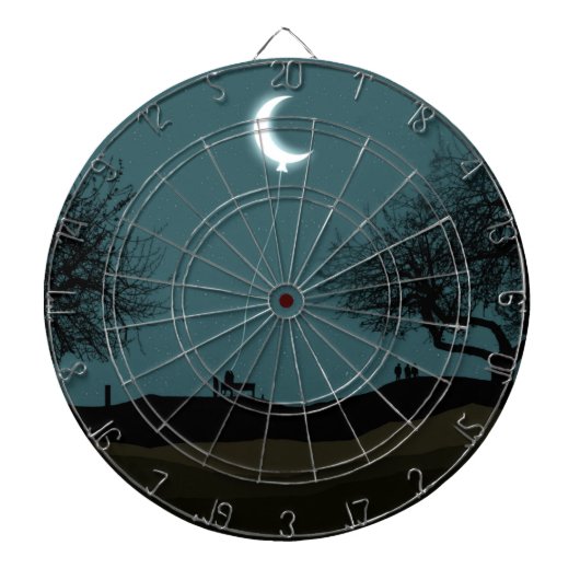 ムーンバルーン ダーツボード (正面)