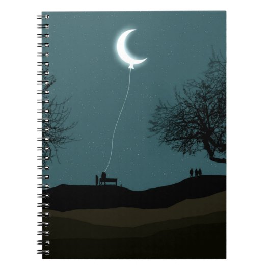ムーンバルーン ノートブック (正面)