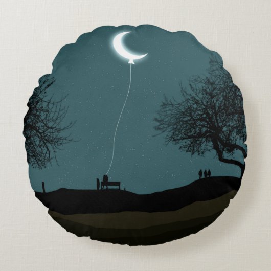 ムーンバルーン ラウンドクッション (正面)