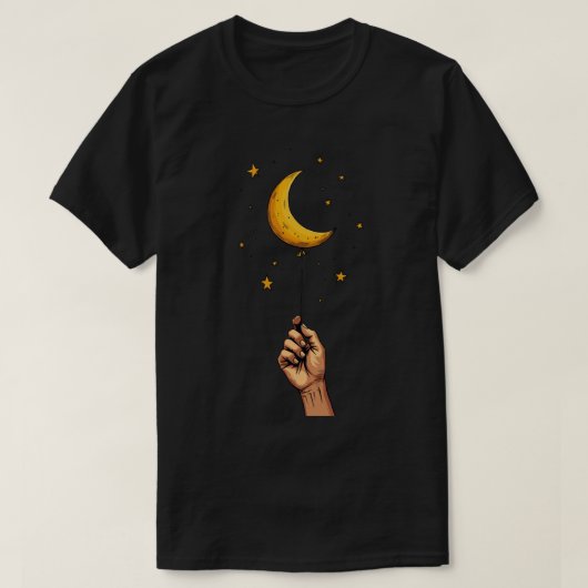 ムーンバルーン Tシャツ (デザイン正面)