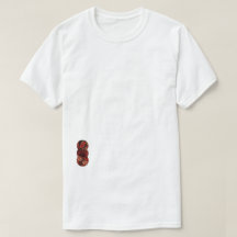 ムーンバードアネモネ—ヘムプリントTシャツ
