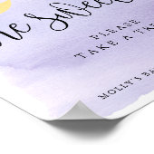 ムーンパープルのベビーは甘い ポスター (角)