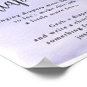 ムーンパープル深夜おむつ活動 ポスター (角)