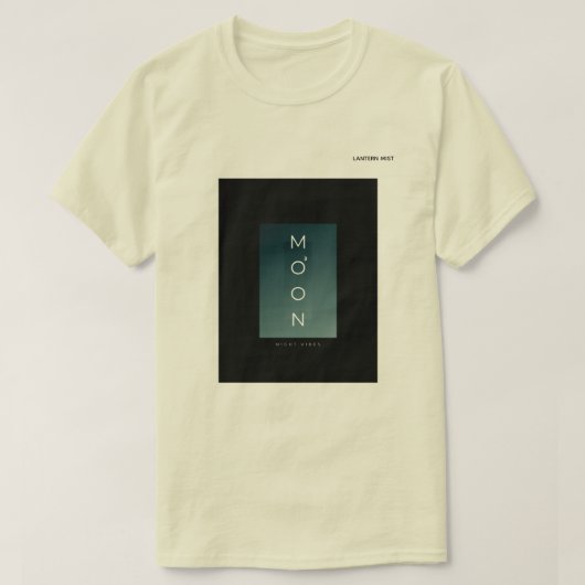 ムーンビブスデザイン Tシャツ (デザイン正面)