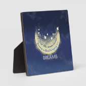 ムーンビームエドガーアランポー夢想家の詩的引用文 フォトプラーク (正面)