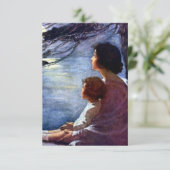 「ムーンビームズ」ジェシー・ウィルコックス・スミス サンキューカード (スタンド正面)