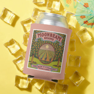 ムーンビームブランド ヴィンテージシトラスラベル 缶クーラー