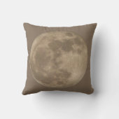 ムーンピロームフルムーン装飾用クッション パーソナライズされた クッション (裏面)