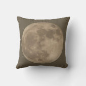 ムーンピロームフルムーン装飾用クッション パーソナライズされた クッション (裏面)